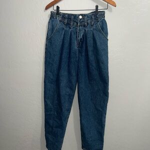 Blank NYC The Baxter high rise Ribcage straight leg blue jeans sz 26